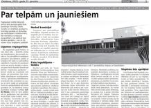 Par telpām un jauniešiem