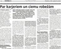 Par karjeriem un ciemu robežām 