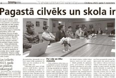 Pagastā cilvēks un skola ir svarīgi!