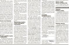 Lemj par darbiem un dažādām aktualitātēm