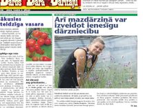 Arī mazdārziņā var izveidot ienesīgu dārzniecību 