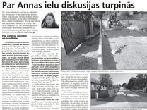 Par Annas ielu diskusijas turpinās