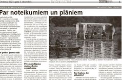 Par noteikumiem un plāniem