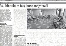 Vai biedrībām būs jauna mājvieta?!