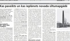 Kas paveikts un kas ieplānots  