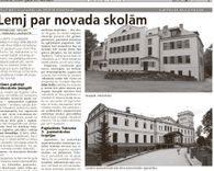 Lemj pa novada skolām