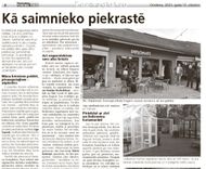 Kā saimnieko piekrastē