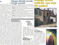 Austrālijā reklamē Tukuma Vilkaču taku