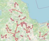 Kurzemē un Zemgalē uz grants ceļiem šķīdonis