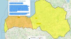 Brīdina par stipru snigšanu, tostarp Tukuma novadā un piekrastē