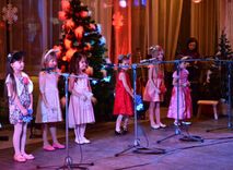 Skaņu skolas «Dore» jampadracis Tukuma ledus hallē /FOTO/