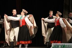 Caur sniegu uz Dziesmu un deju svētkiem /VIDEO/