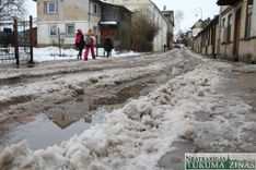 Tukumā vislielākās sūdzības par Dārza ielu