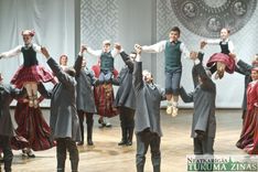 Deju svētku lieluzveduma «Māras zeme» pārbaudes skate Slampē /FOTO/