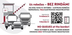 Šķērsot Krievijas un Baltkrievijas robežu – tikai pēc reģistrācijas elektroniskās rindas rezervācijas sistēmā