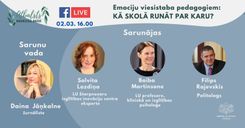 Kā skolā runāt par karu - IZM aicina uz sarunu “Emociju viesistabā”