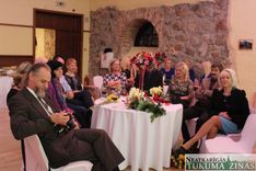 Engures novada skolotāju godināšana Šlokenbekā /FOTO/