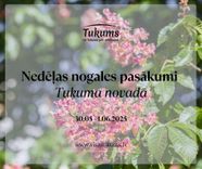 Tukuma novads pēdējā maija nedēļas nogalē uzņem kursu uz vasaru!