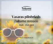 Vasaras pilnbrieds Tukuma novadā