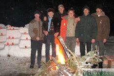 Barikāžu laika atceres ugunskurs Grenčos