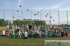 Treniņš kopā ar Latvijas futbola zvaigzni Kasparu Gorkšu