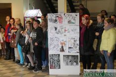 Tukumā noslēdzies Latvijas bērnu un jauniešu karikatūru konkurss /FOTO/