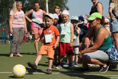 «Olimpiskā diena» bērniem Kandavā