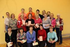 Lieldienu volejturnīrs seniorēm Tumē