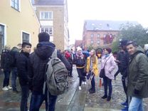 Jaunpils jaunieši Zviedrijā diskutē par migrāciju