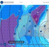 Brīdina par spēcīgu snigšanu mūspusē