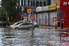 Plūdi Tukumā /VIDEO/