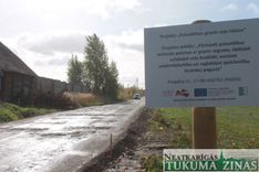 Neizbraucams ceļš pēc grants ceļu atjaunošanas Engures novadā