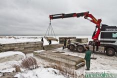 Barikāžu cīņas uz Engures mola