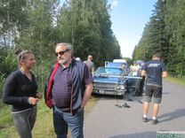 Ceļa posmā Milzkalne-Apšuciems uzņem filmu «Naktstauriņš»