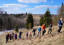Pārgājienā no «Vītiņiem» līdz «Romancēm» Imulas upes krastos
