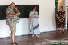 Galerijā «Durvis» atklāta Edgara Vērpes izstāde