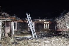 Slampes pagastā nodeg māja