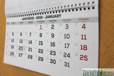 2015. gadā pārcels divas darba dienas