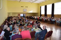 Pensionāru sadraudzības vakars Viesatās /FOTO/