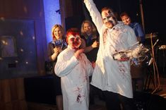 Jaungada «Monstru balle» Jaunpilī /FOTO/