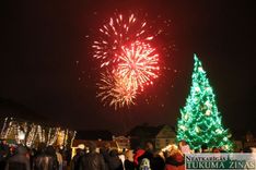 Jaunā gada sagaidīšana Tukumā /FOTO/