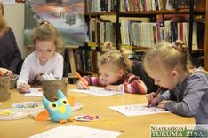 Pirmā iepazīšanās ar bibliotēku Jaunpilī/FOTO/