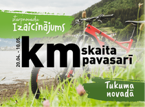 Aicina piedalīties starpnovadu pārvietošanās izaicinājumā «Km skaita pavasarī»