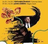 "Klaviermūzikas pavasarī" Tumē muzicēs Vestards Šimkus un Jānis Lūsēns