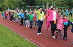 Olimpiskā diena Kandavā /FOTO/