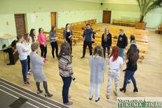 Mīlenbaha skolā Kandavā jaunieši mācās improvizēt /FOTO/