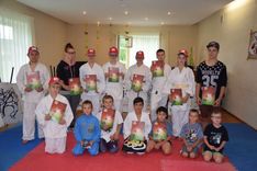 Irlavas bērnunamā aizvadīts pašaizsardzības karatē turnīrs