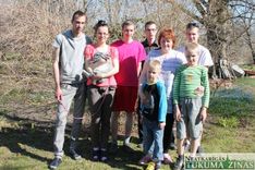 9 bērnu mamma Sarmīte: “Bērni man visu laiku ir apkārt”