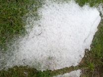 Piektdienas negaiss un krusa Tukuma apkārtnē