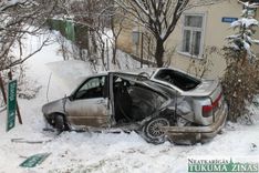 Trīs auto avārija pie Tukuma 2. vidusskolas